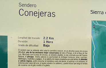 Entorno natural del Camping Conejeras